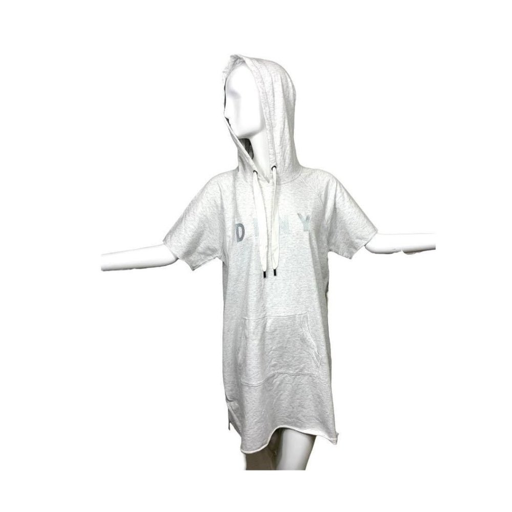 DKNY Women’s s Cotton Sweatshirt Dress, XL Size New